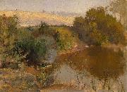 Walter Withers The Yarra below Eaglemont oil painting on canvas